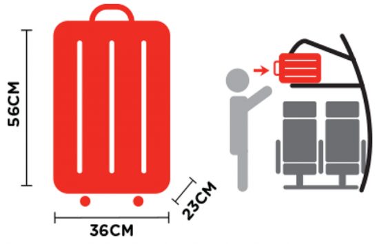 Quy định về vali hành lý xách tay đừng để gặp rắc rối